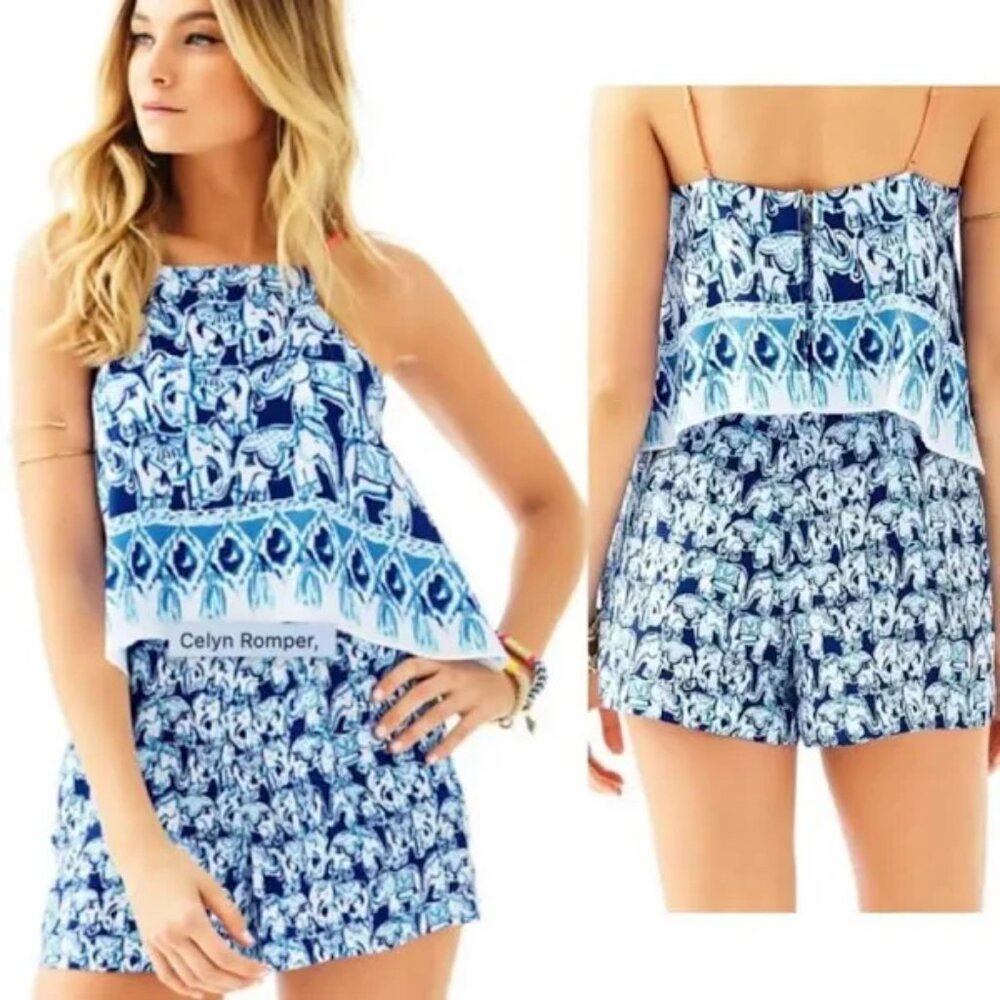 Lilly Pulitzer Celyn Romper size 6